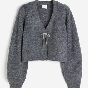 H&M bow sweater